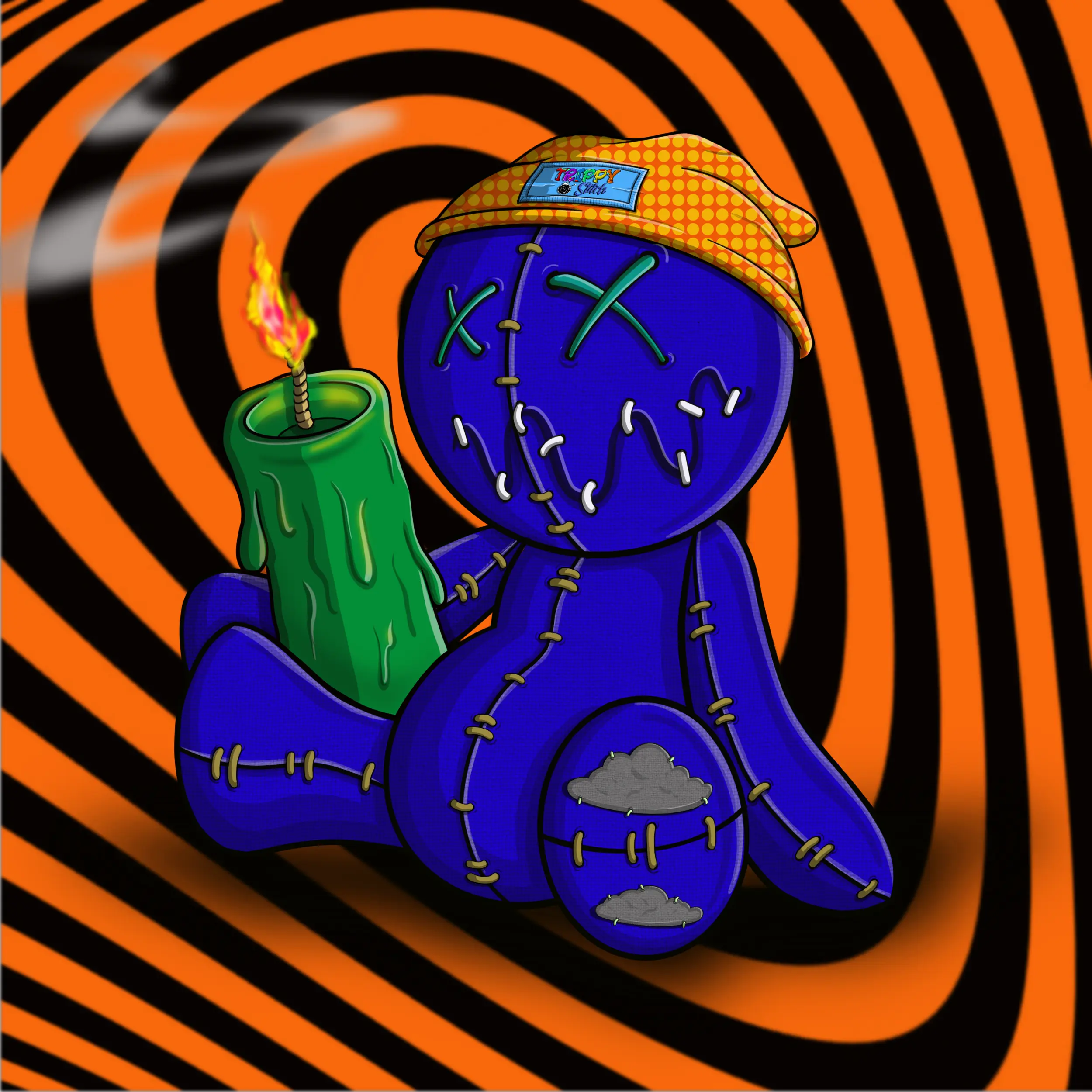 Trippy Stitch #964 NFT on Algorand