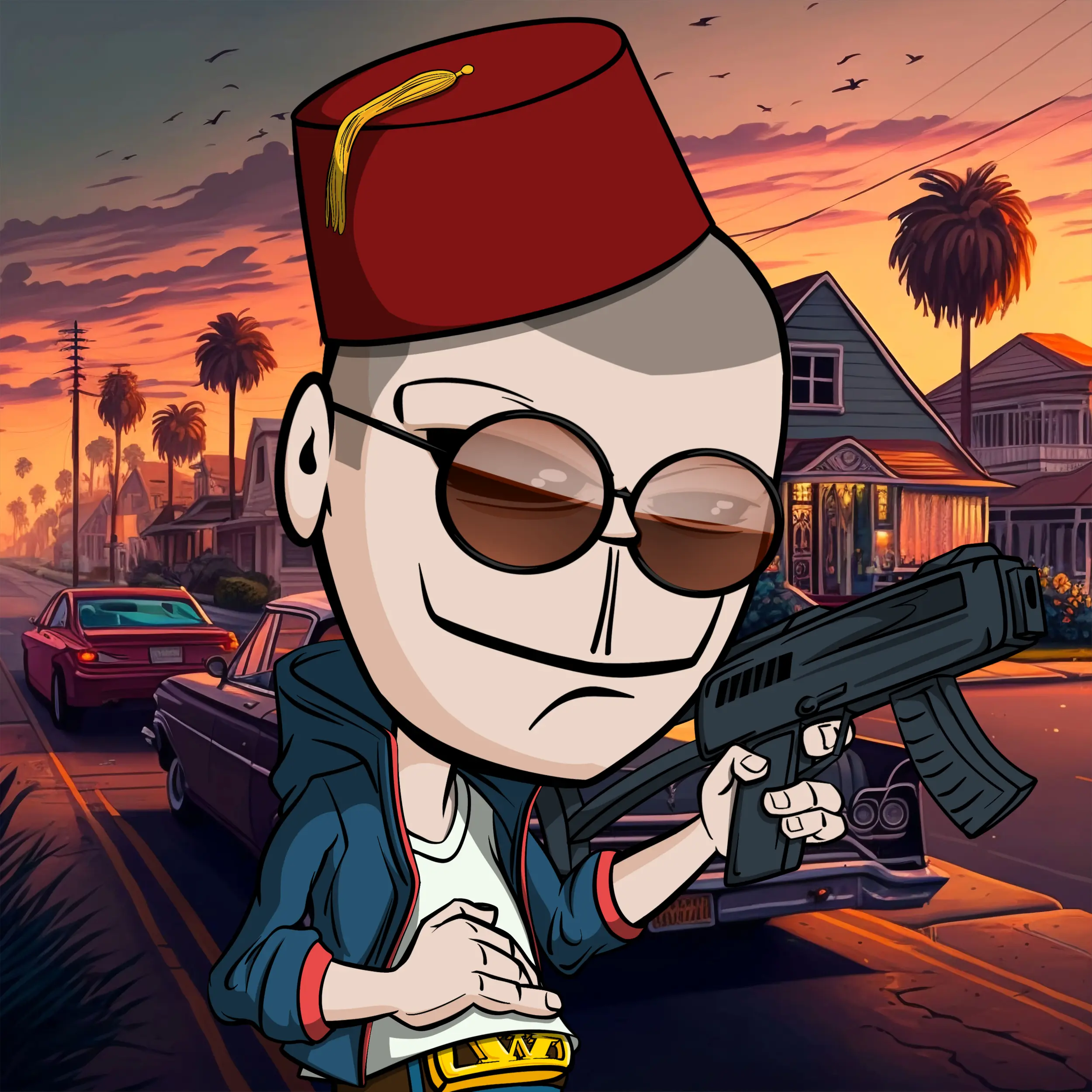 CoolCockGangs #771 NFT on Algorand