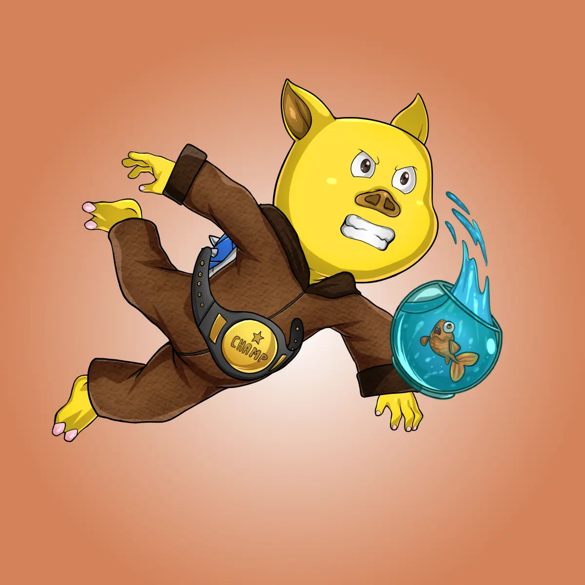 Rug Friends  #6695 NFT on Algorand