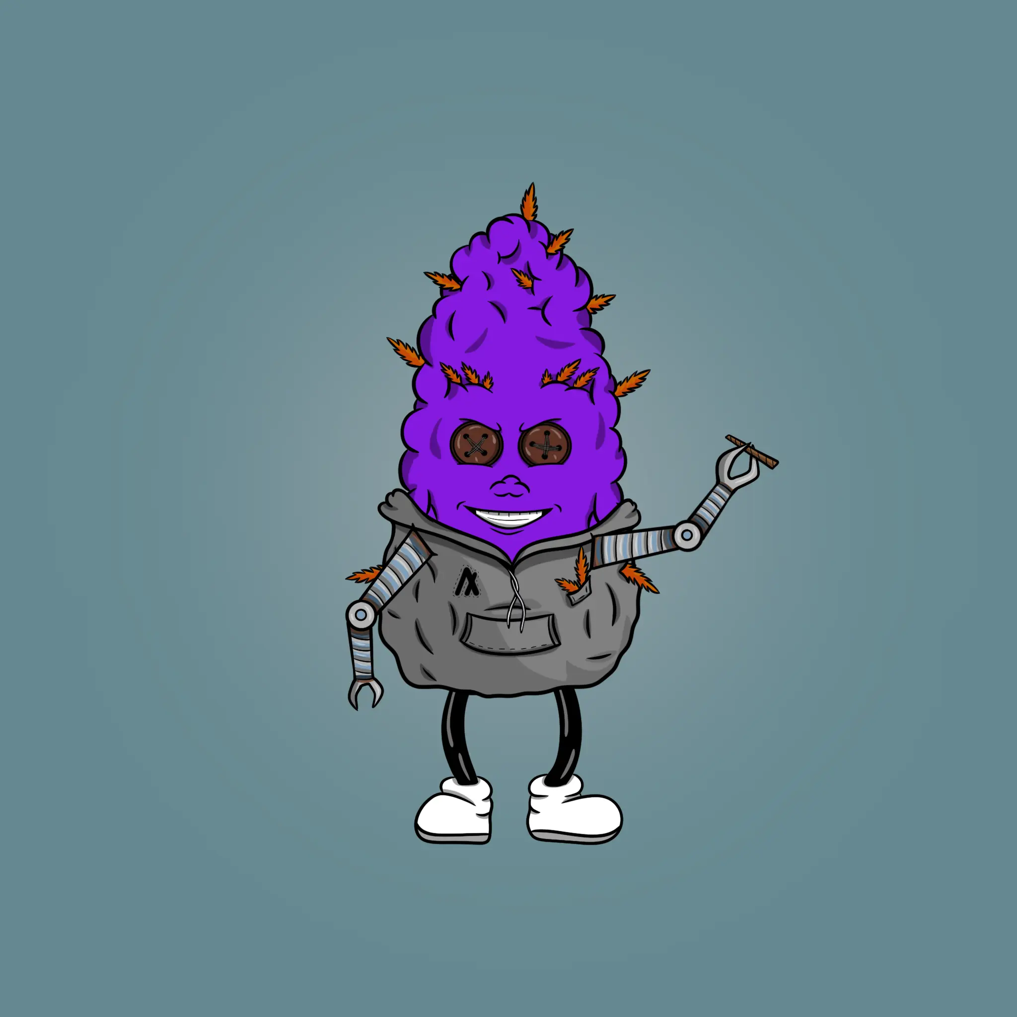 Blazing Budz #646 NFT on Algorand