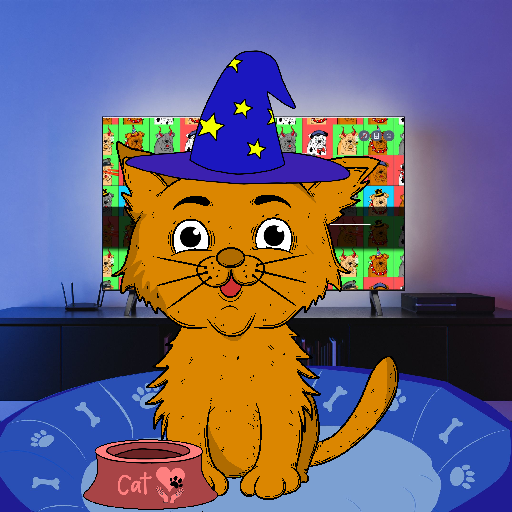 Happy Hoomens Cat#0580 NFT on Algorand