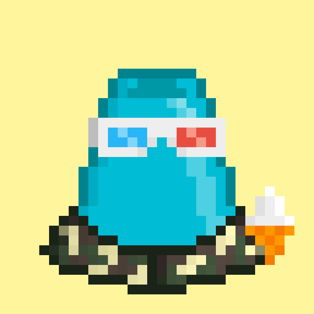 8-Bit Cones #1858 NFT on Algorand