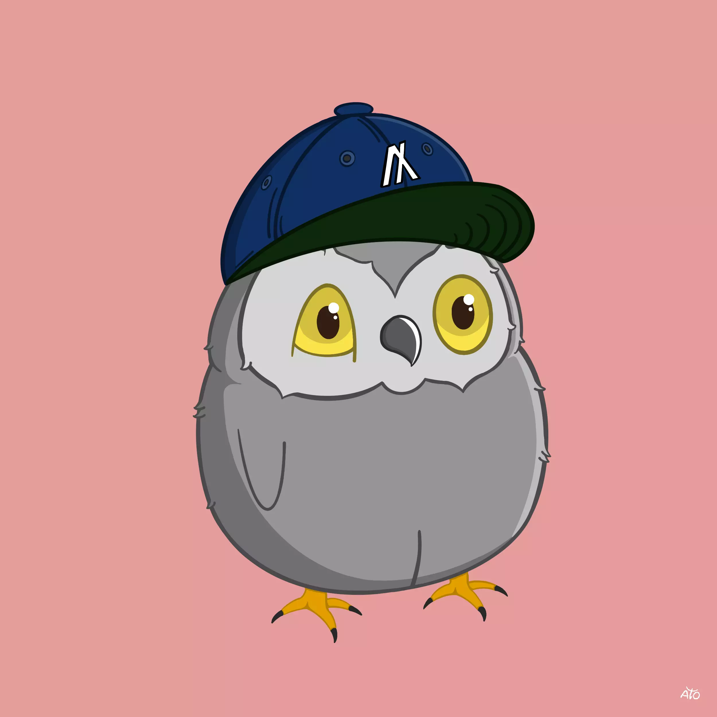 Baby Hoot Group #5536 NFT on Algorand