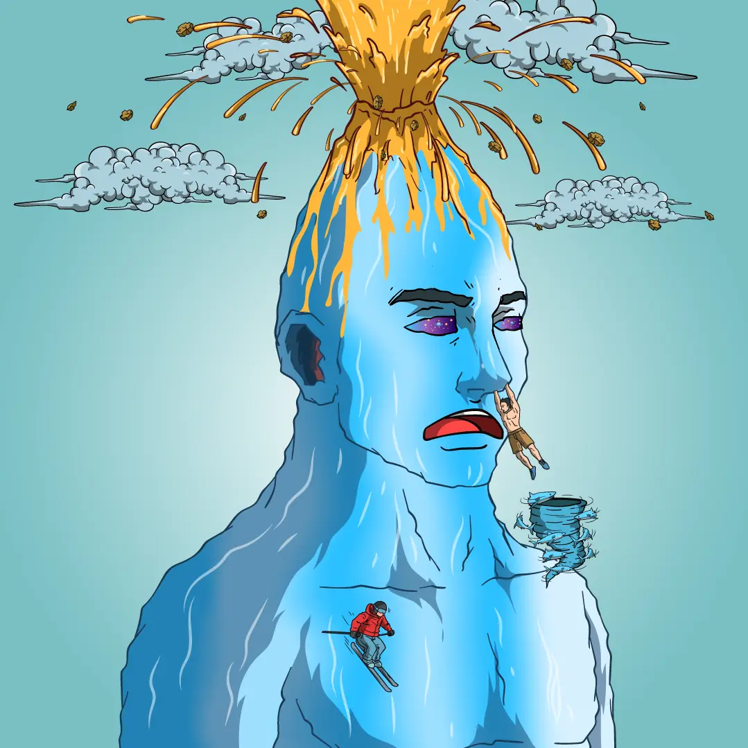 Volcano Boyz #1972 NFT on Algorand