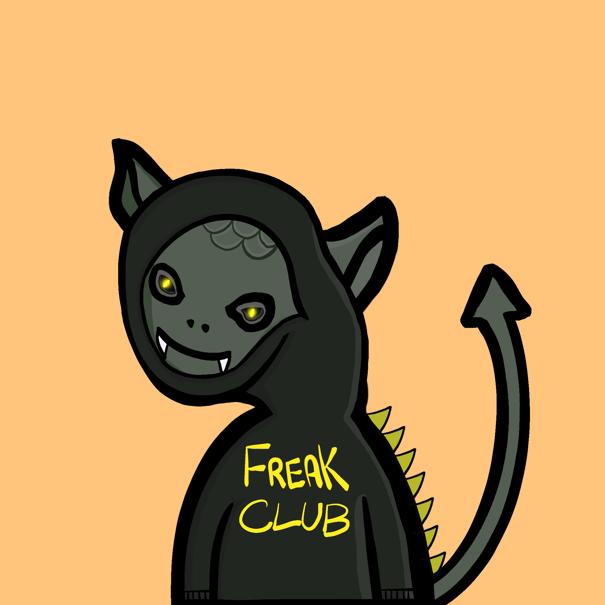 Freaky Creatures #14 NFT on Algorand