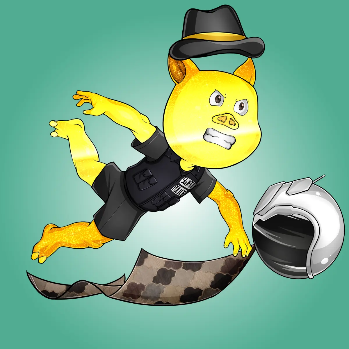 Rug Friends  #980 NFT on Algorand