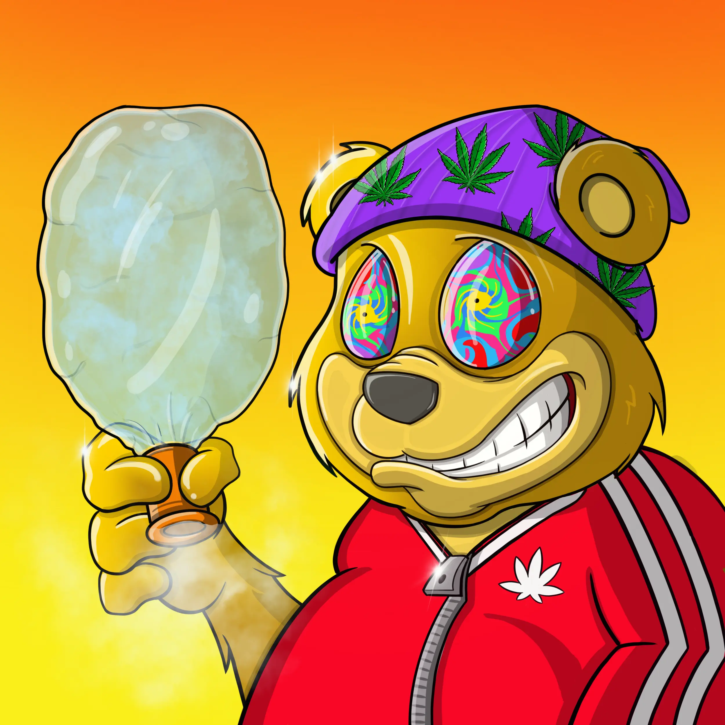 Burnin Bears #2068 NFT on Algorand