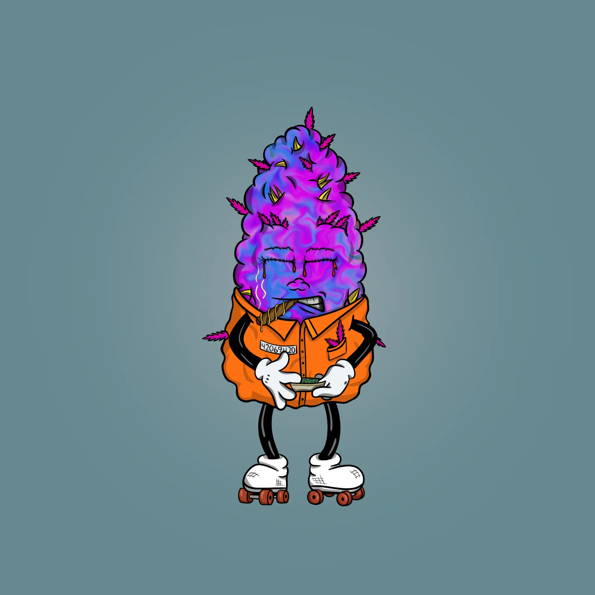 Blazing Budz #552 NFT on Algorand