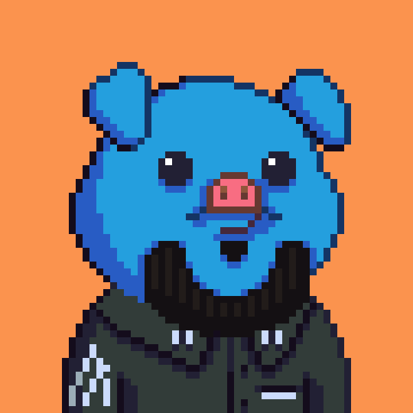 Lost Pigs 0019 - Mason NFT on Algorand