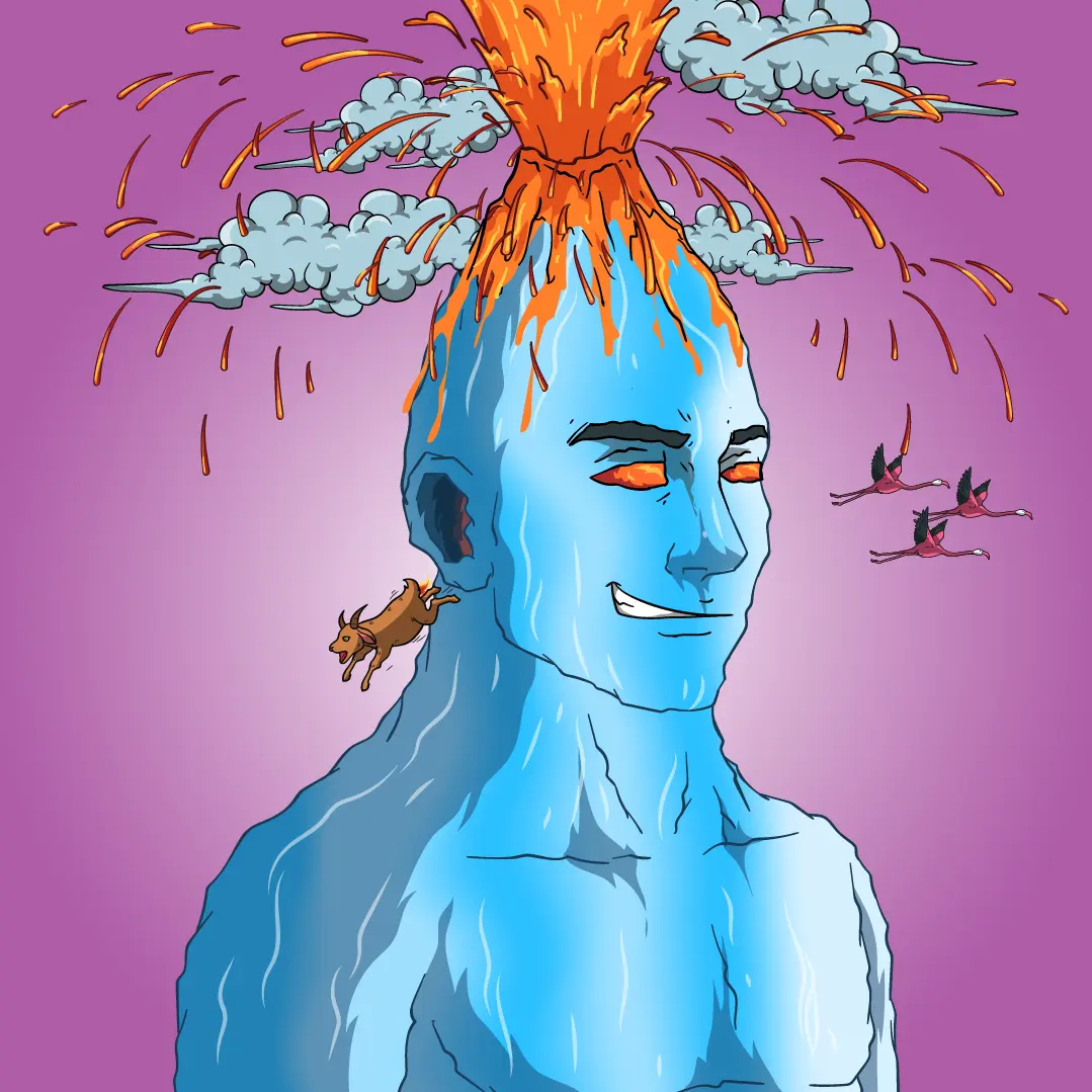 Volcano Boyz #1361 NFT on Algorand