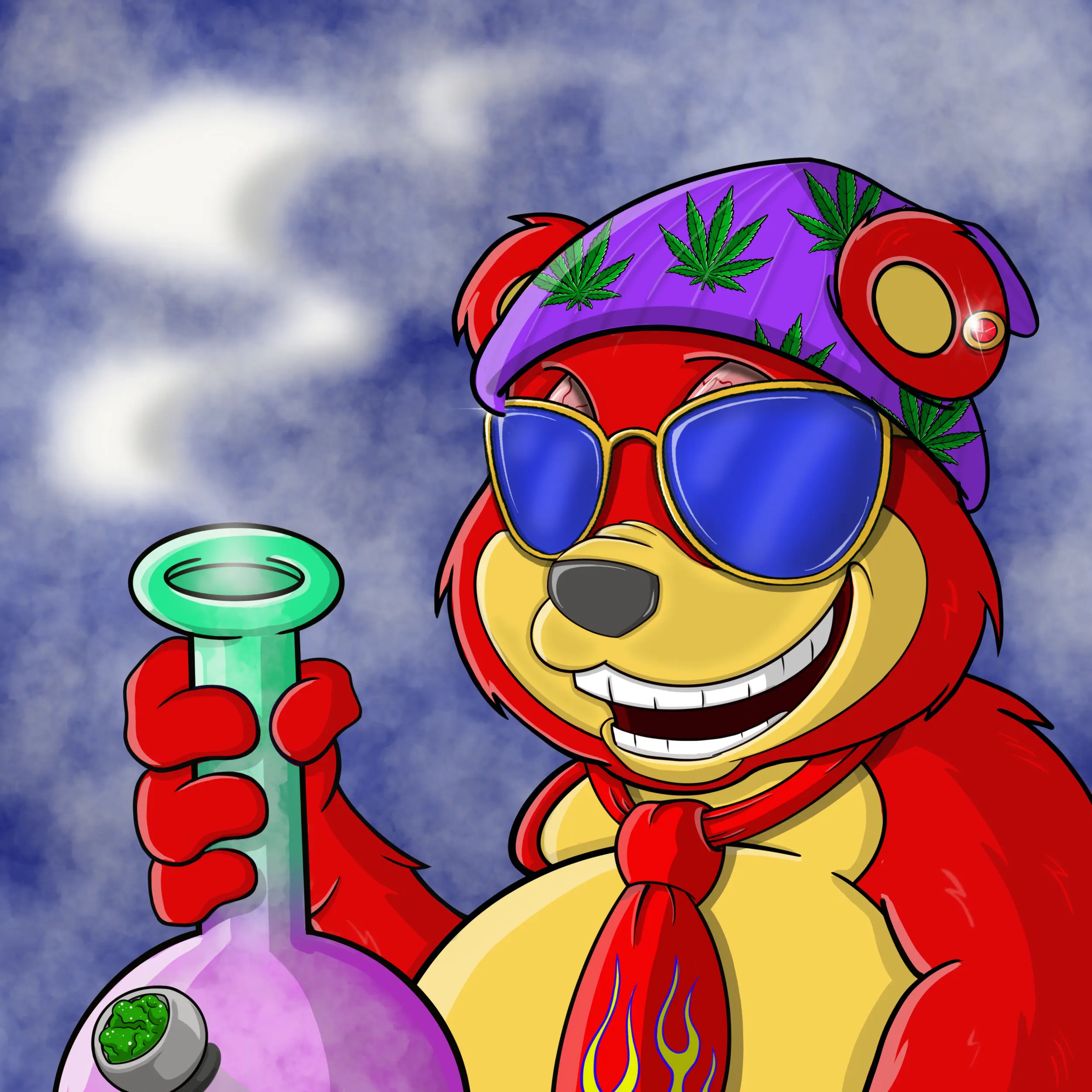 Burnin Bears #1682 NFT on Algorand