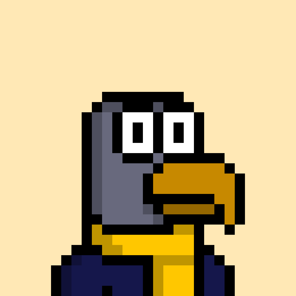 Pixel Parrot 170 NFT on Algorand