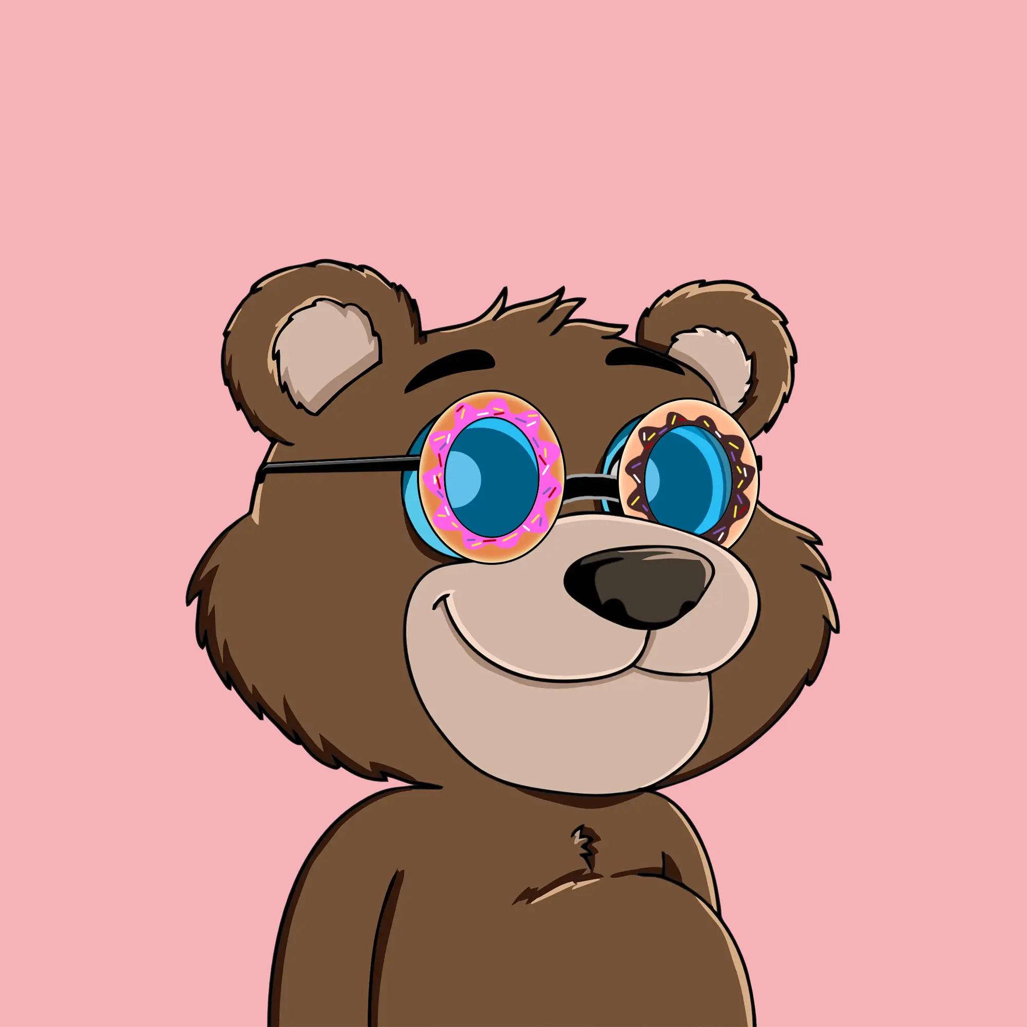 Gluttonous Bears #488 NFT on Algorand