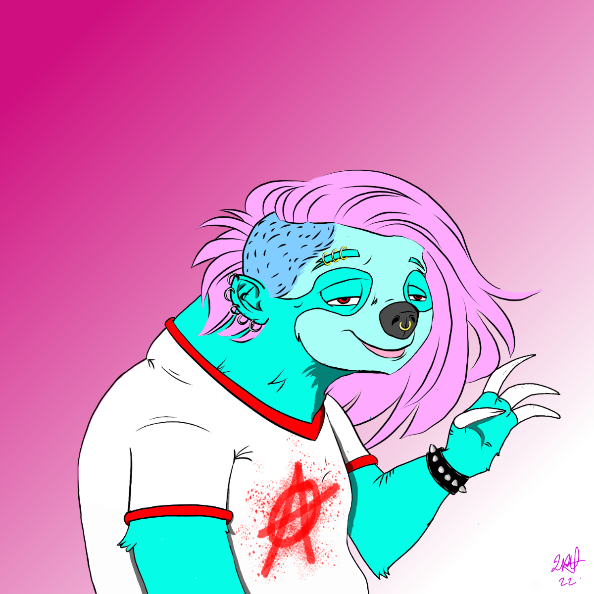 Algo Slothie #007 NFT on Algorand