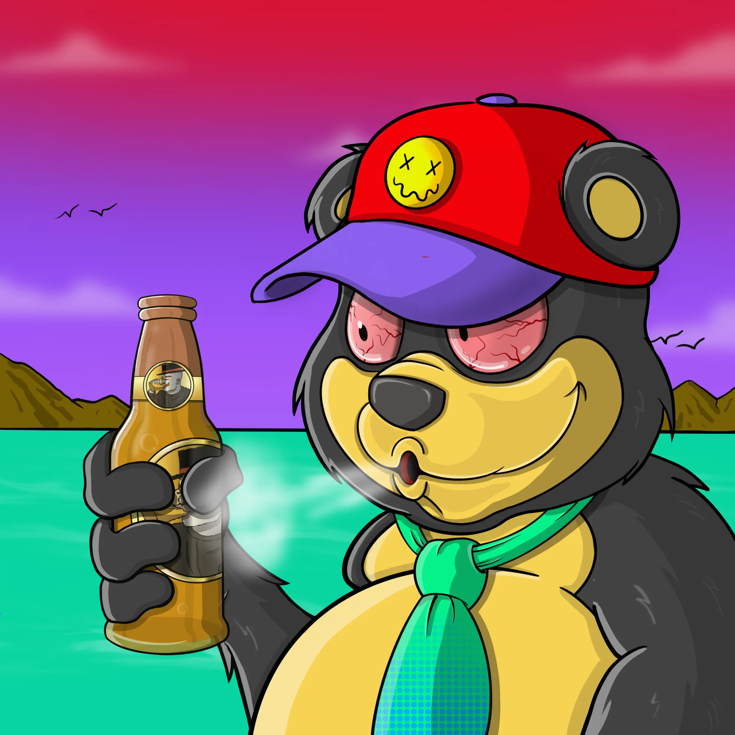 Burnin Bears #675 NFT on Algorand