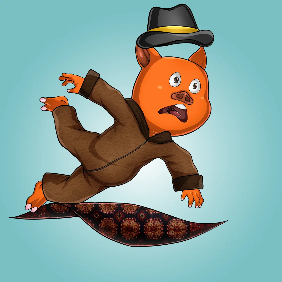 Rug Friends  #5510 NFT on Algorand