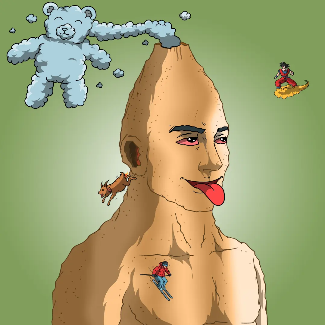 Volcano Boyz #1433 NFT on Algorand