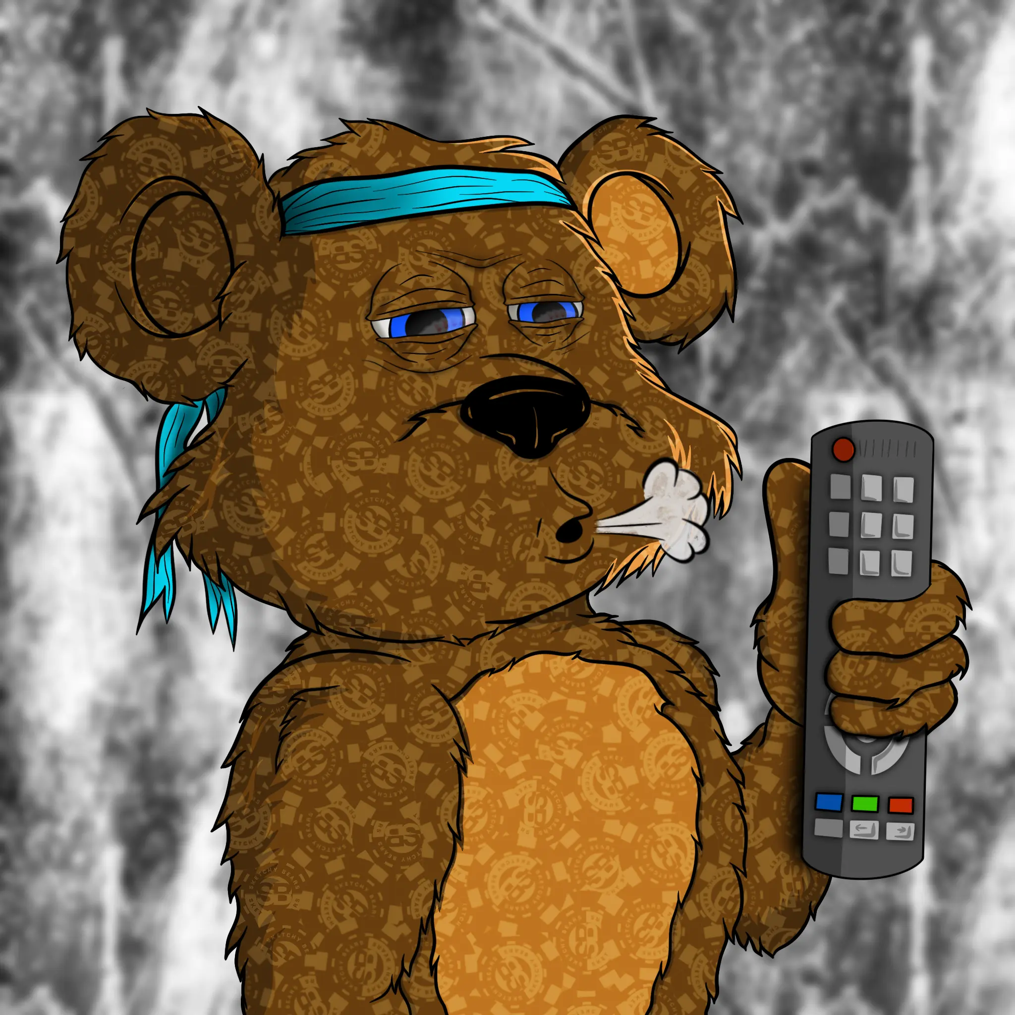 Sketchy Bears Gen2 #427 NFT on Algorand