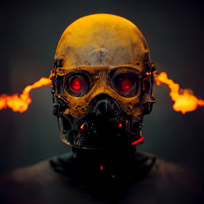 Cyber Skull #111