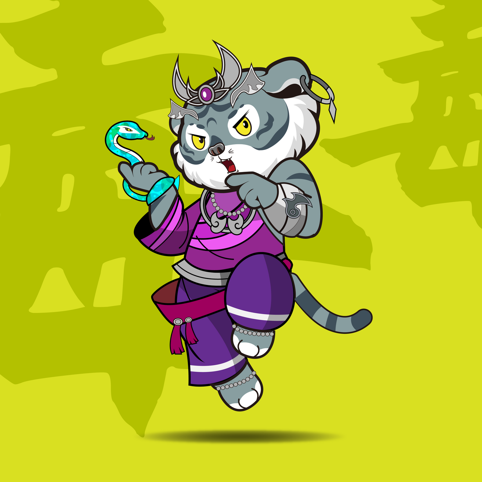 Wushu Chi #1043 NFT on Algorand