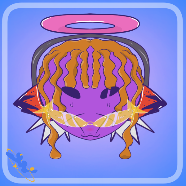 Trippy Head #75 NFT on Algorand