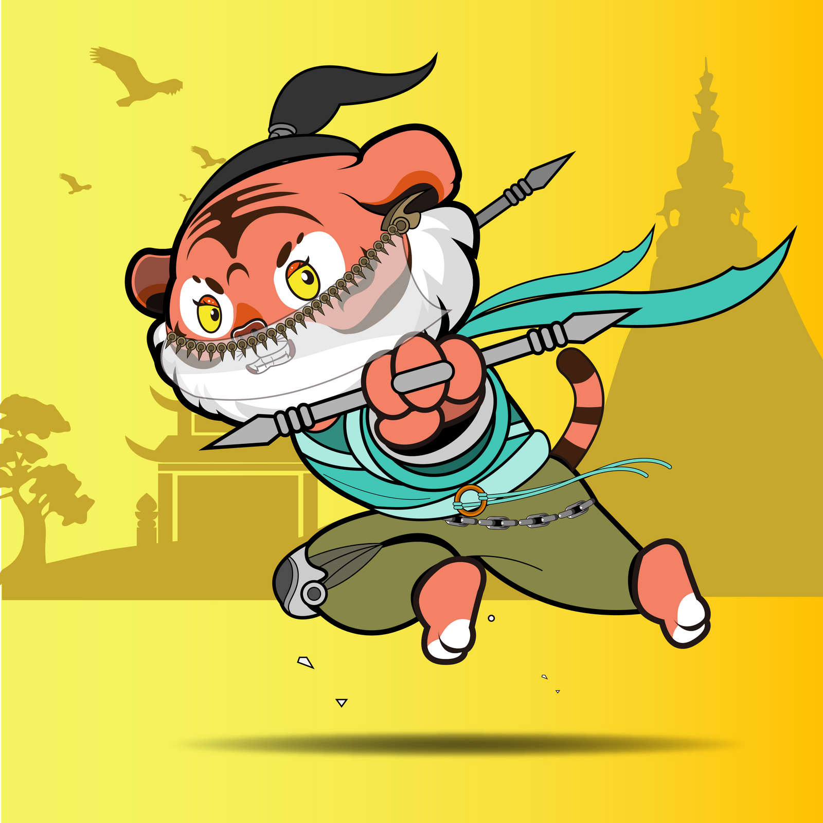 Wushu Chi #1058 NFT on Algorand