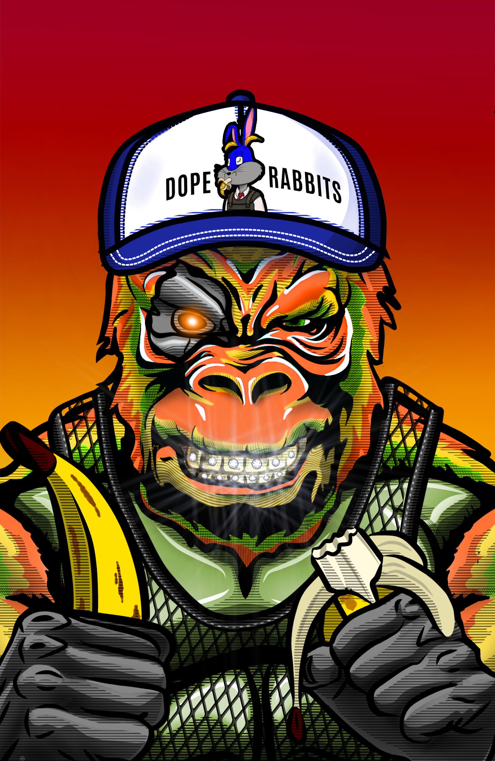 Gangster Gorilla 726 NFT on Algorand