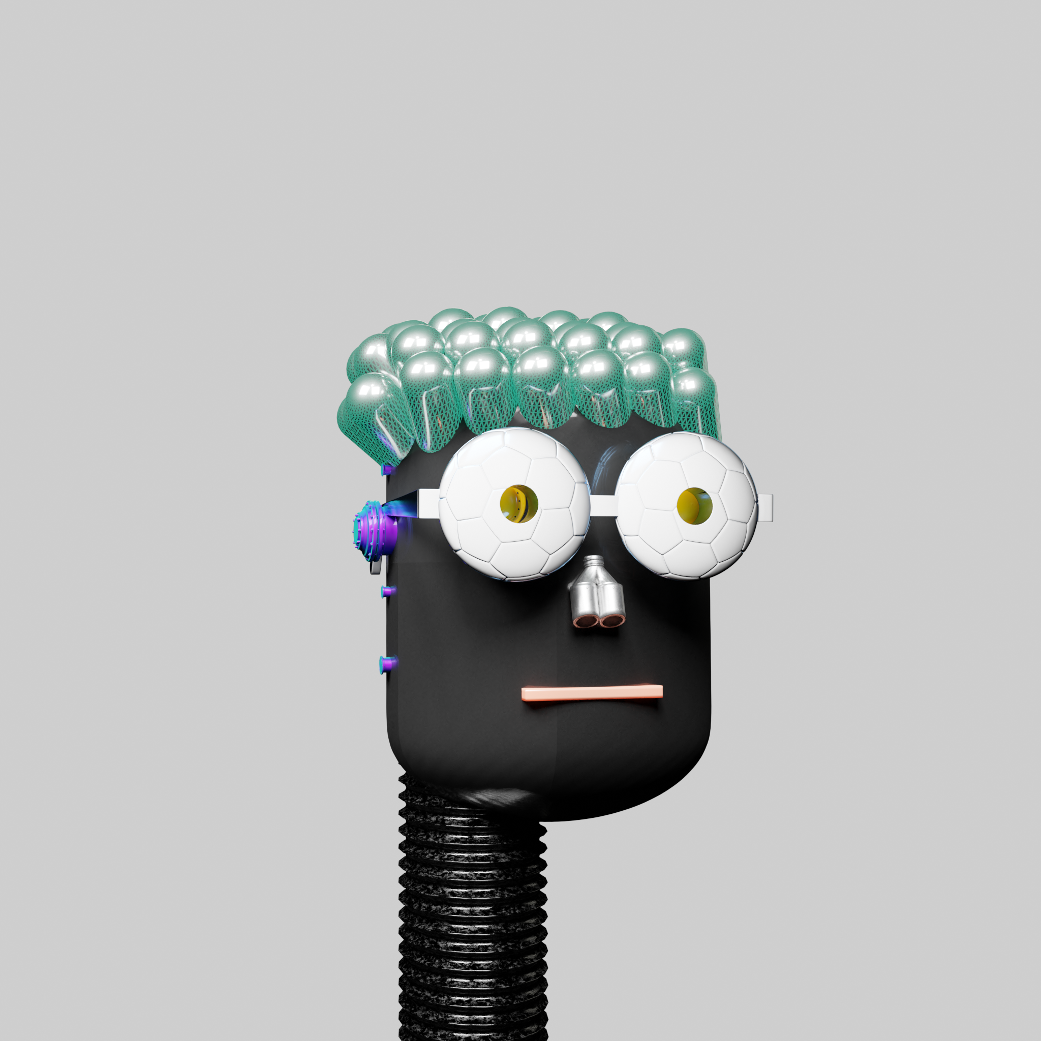 Industrial Punk#58 NFT on Algorand