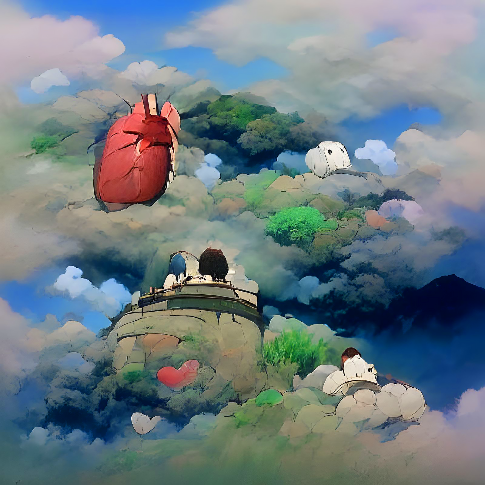 A Heart is A Heavy Burden NFT on Algorand
