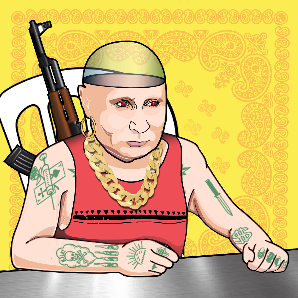 Dead Putin Society #101 NFT on Algorand