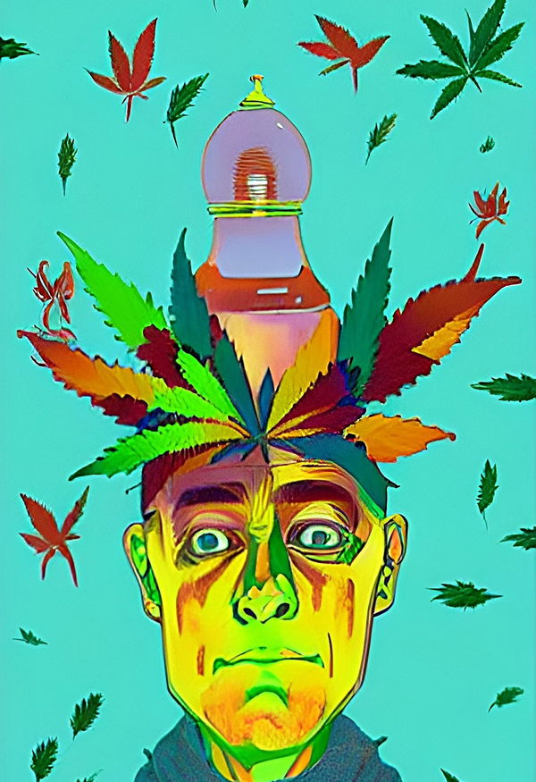 An image of AI Pothead #1