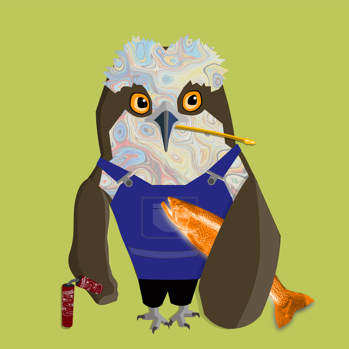 Baby Osprey #1551 NFT on Algorand