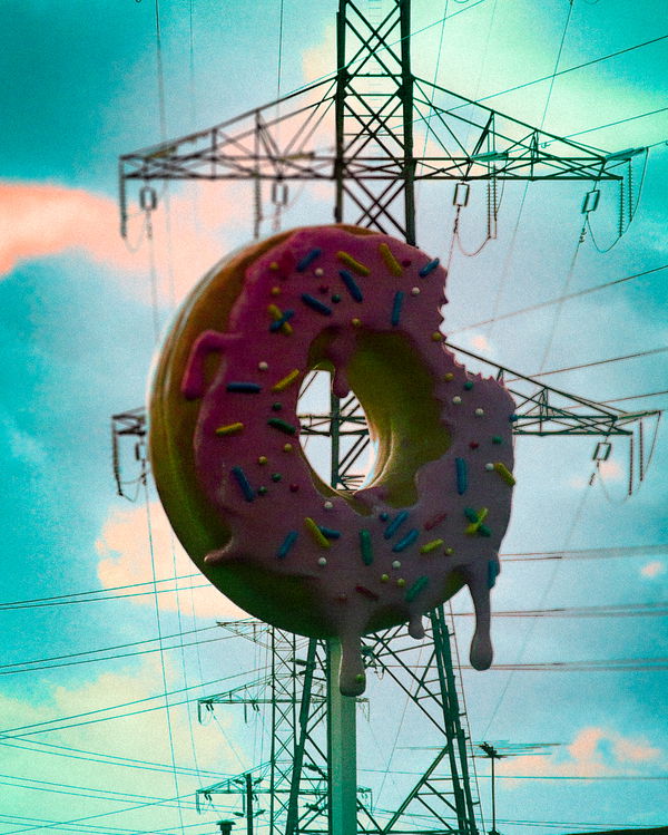 An image of 001 Power Doughnut