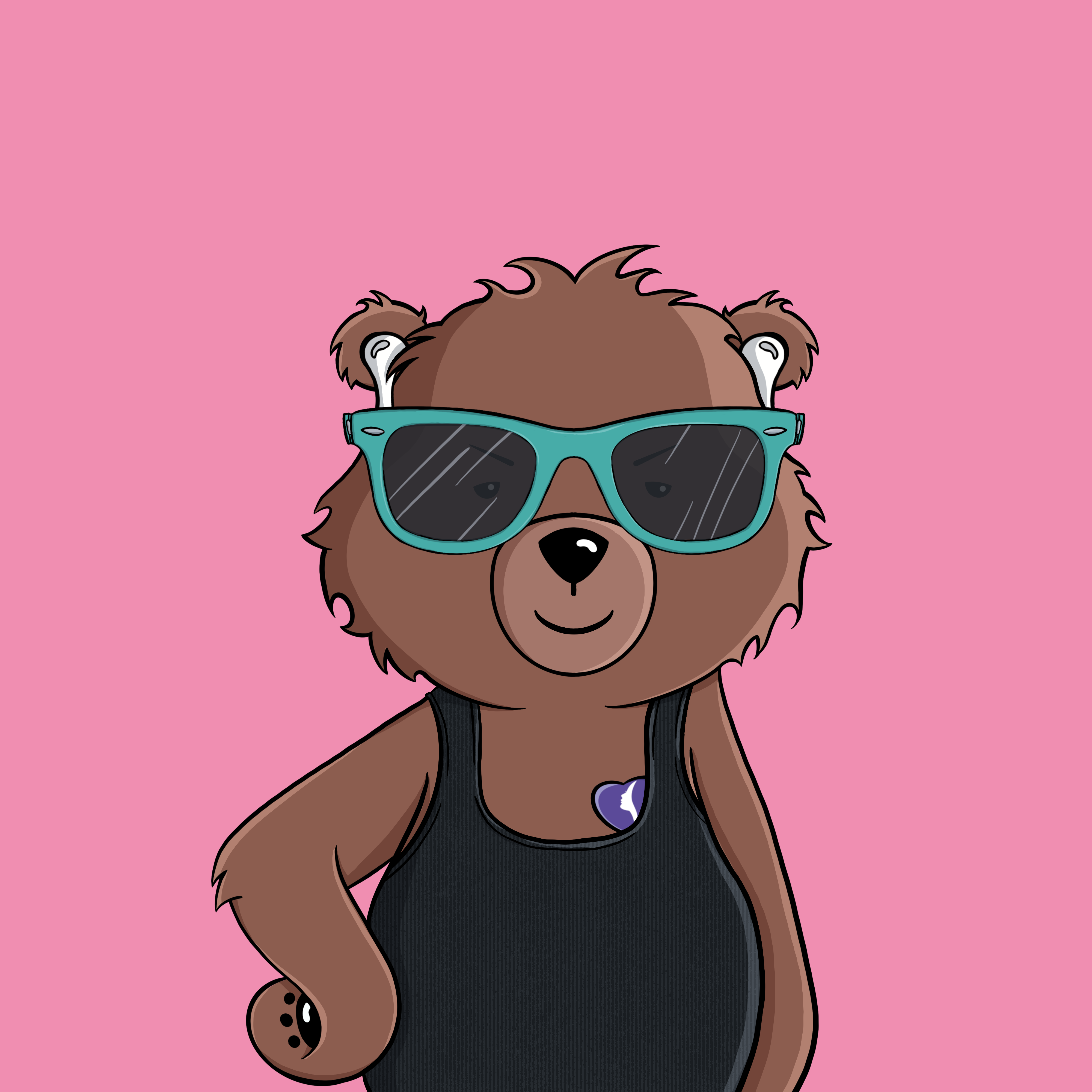 Promise Bears #0107 NFT on Algorand