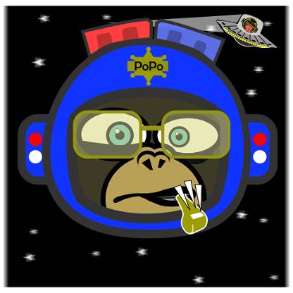 Space Monkey PoPo