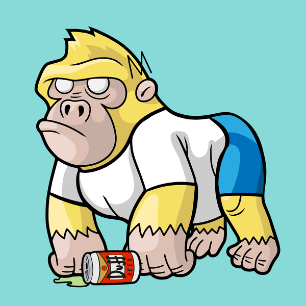 An image of Smooth Brain Gorilla #33