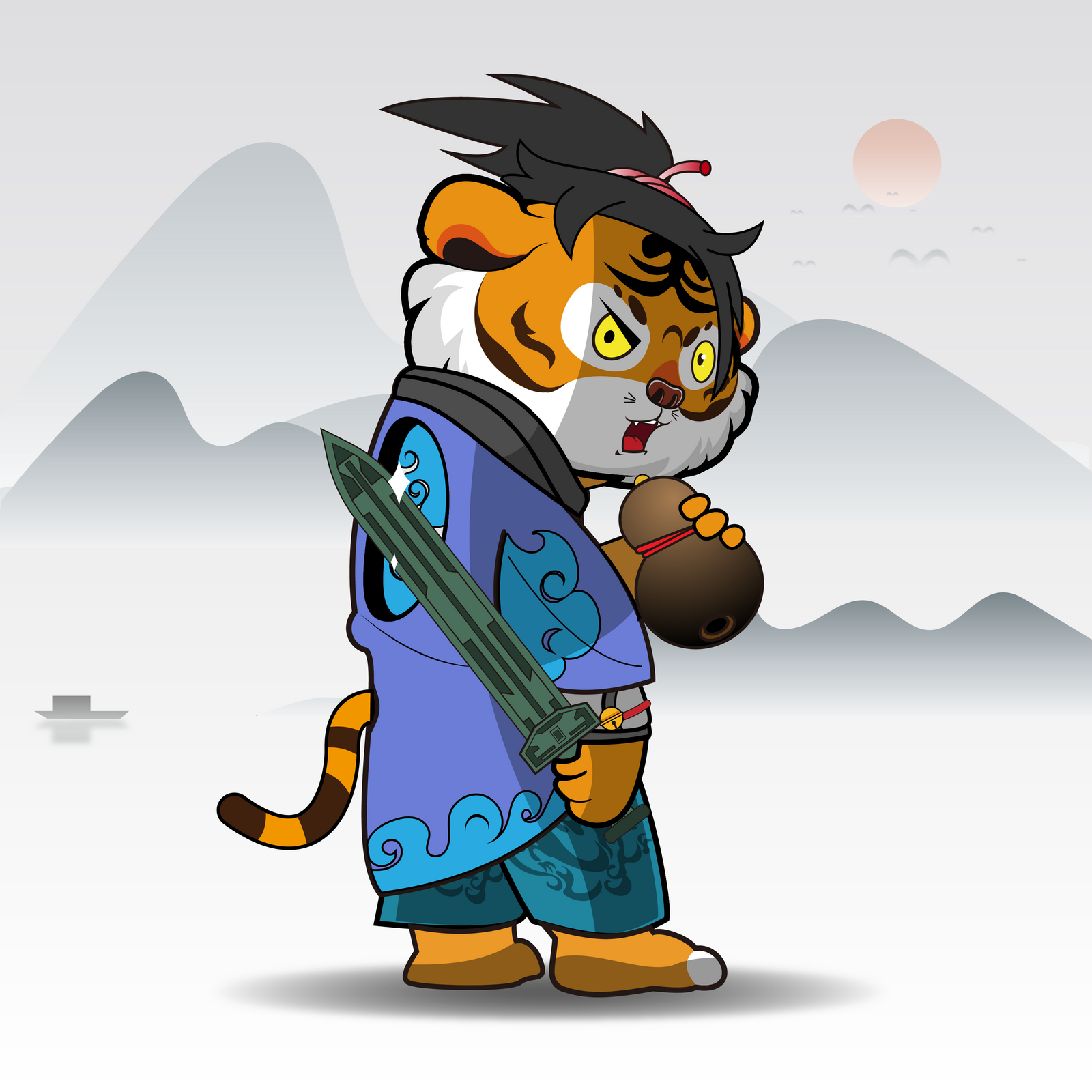 Wushu Chi #1016 NFT on Algorand