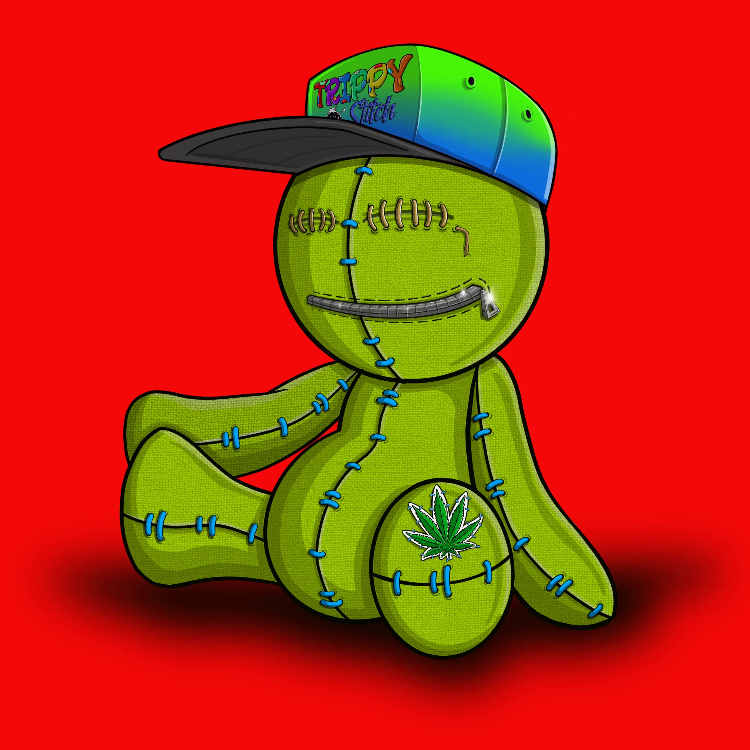 Trippy Stitch #1331 NFT on Algorand