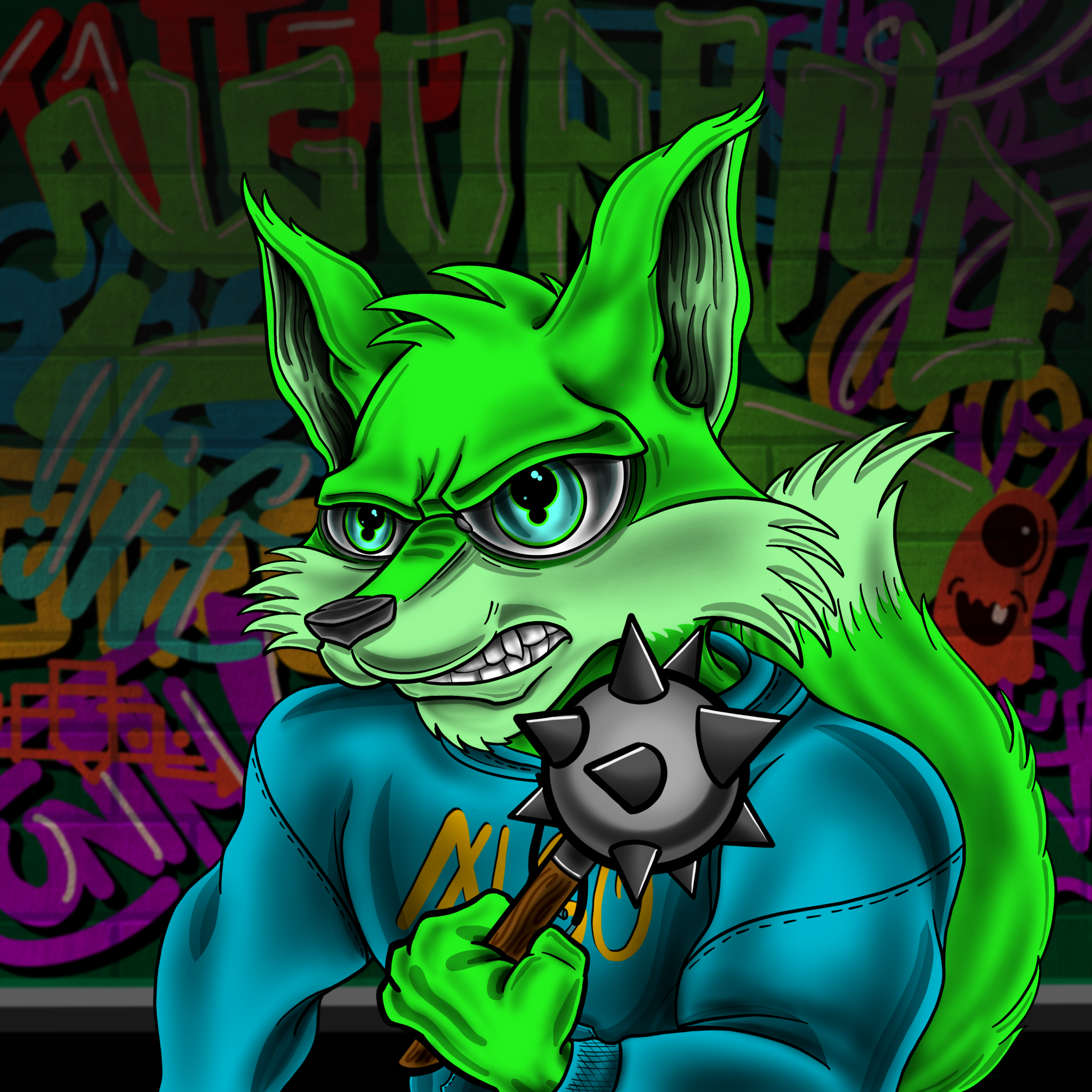 AlgoFoxCREW #48 NFT on Algorand