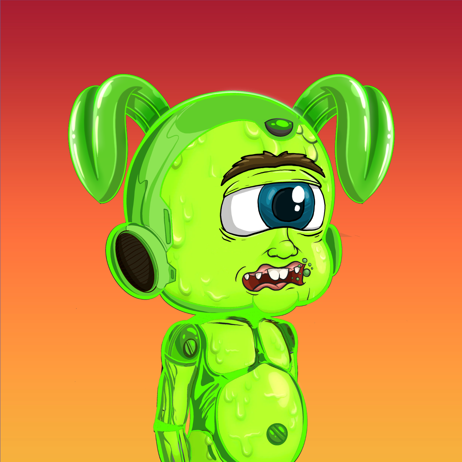 CRAZY CLONE 708 NFT on Algorand