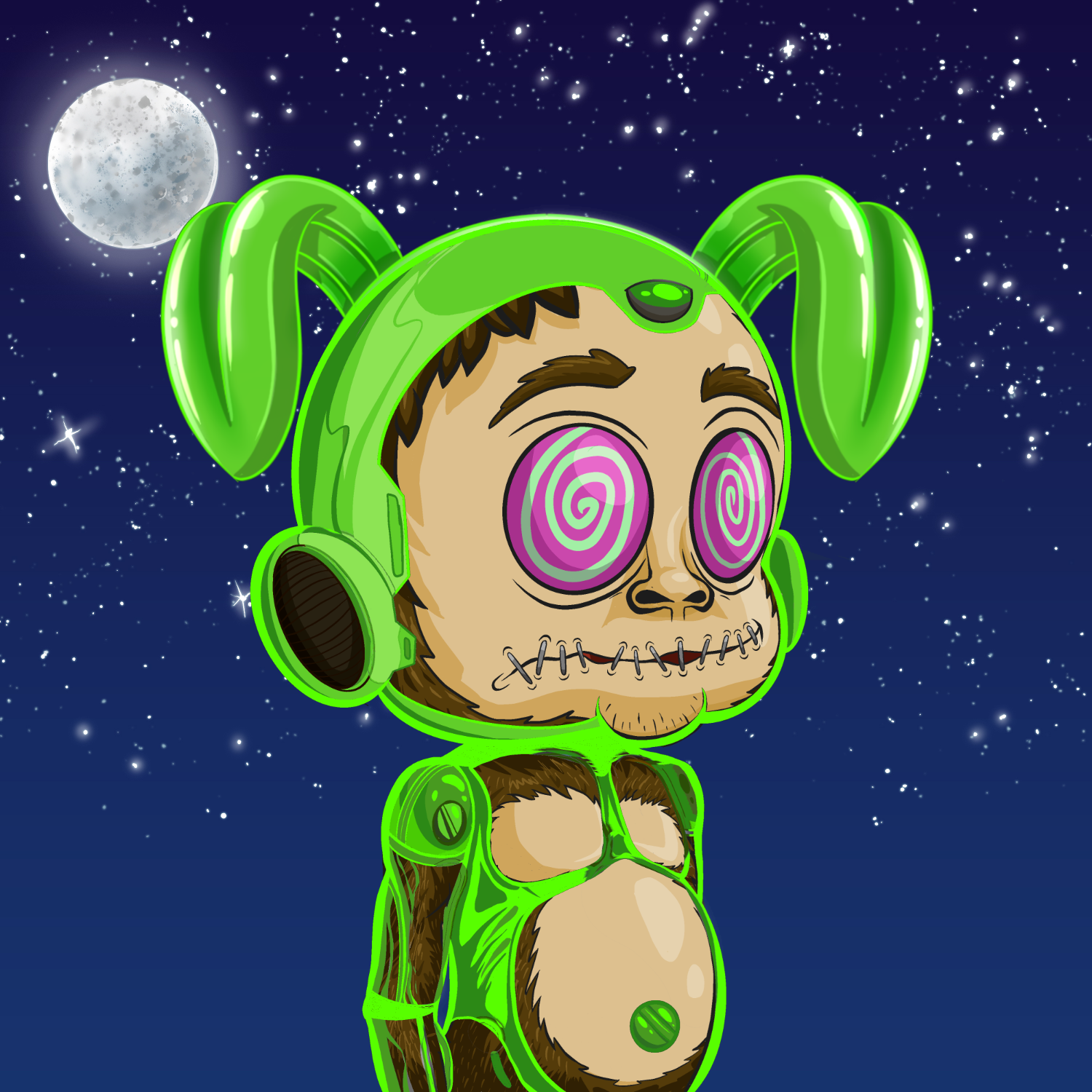 CRAZY CLONE 735 NFT on Algorand