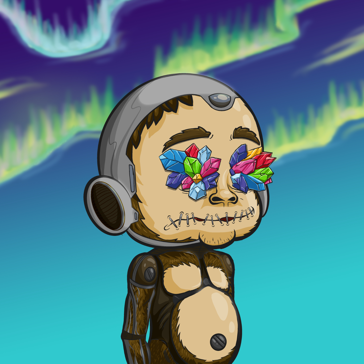 CRAZY CLONE 742 NFT on Algorand