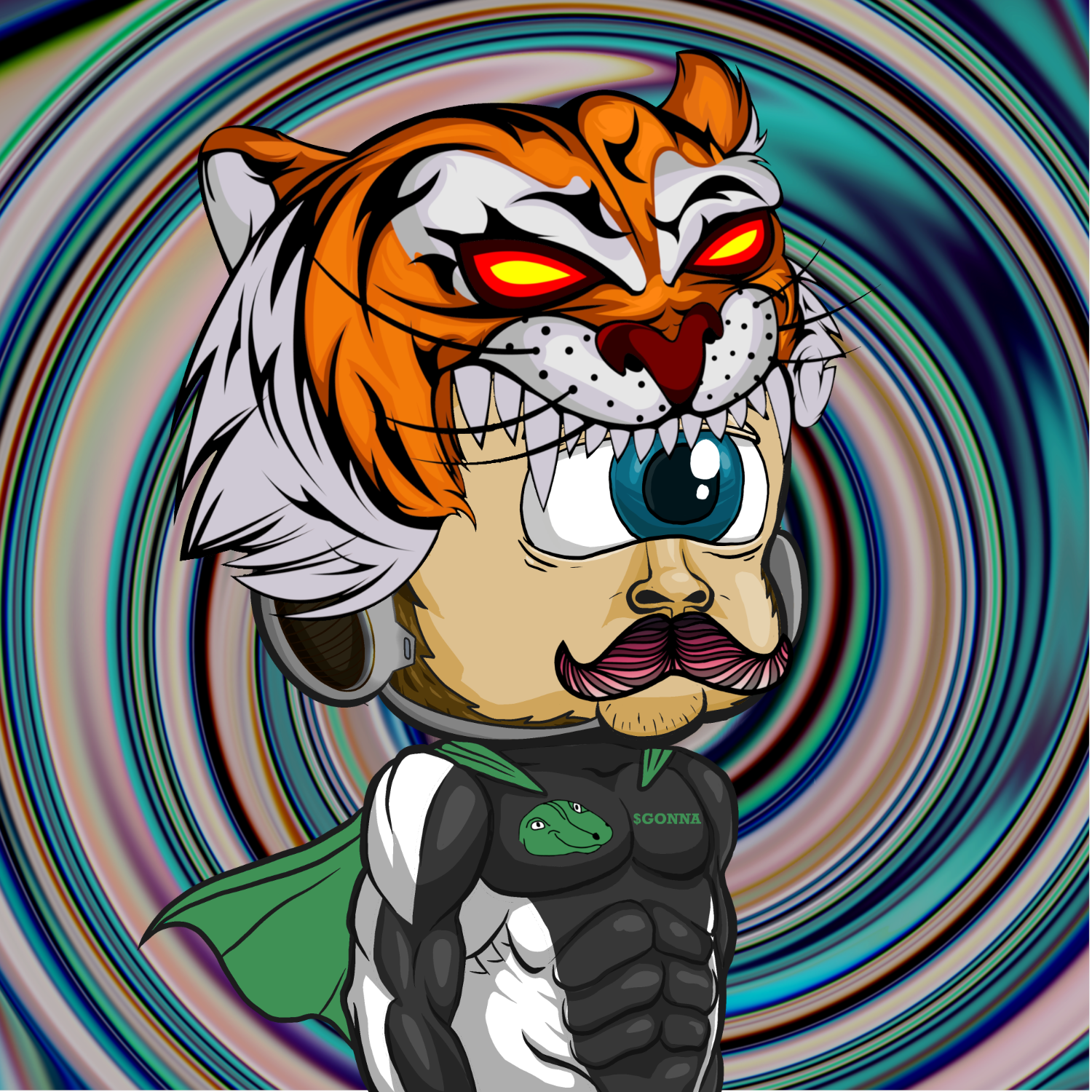 CRAZY CLONE 743 NFT on Algorand