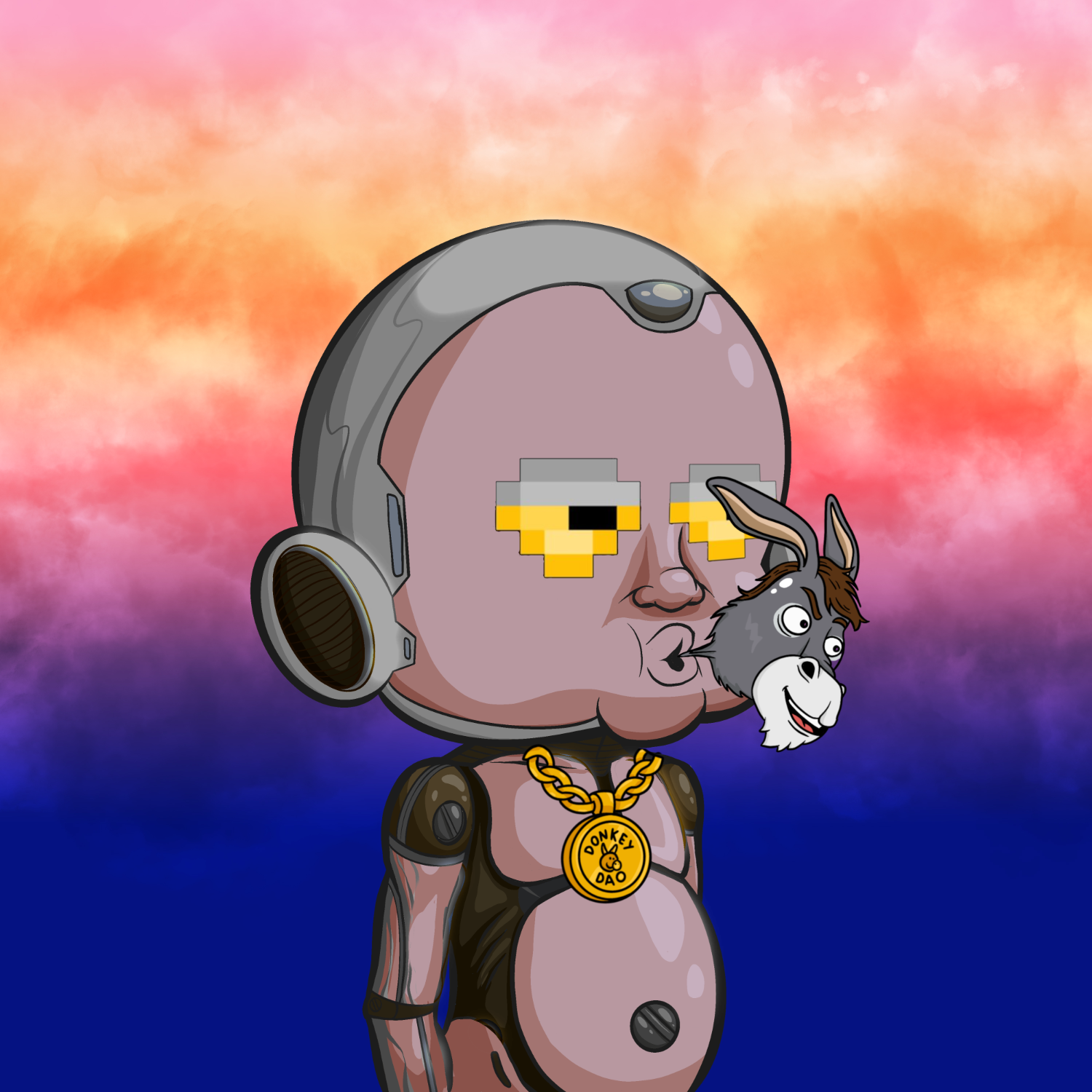 CRAZY CLONE 763 NFT on Algorand