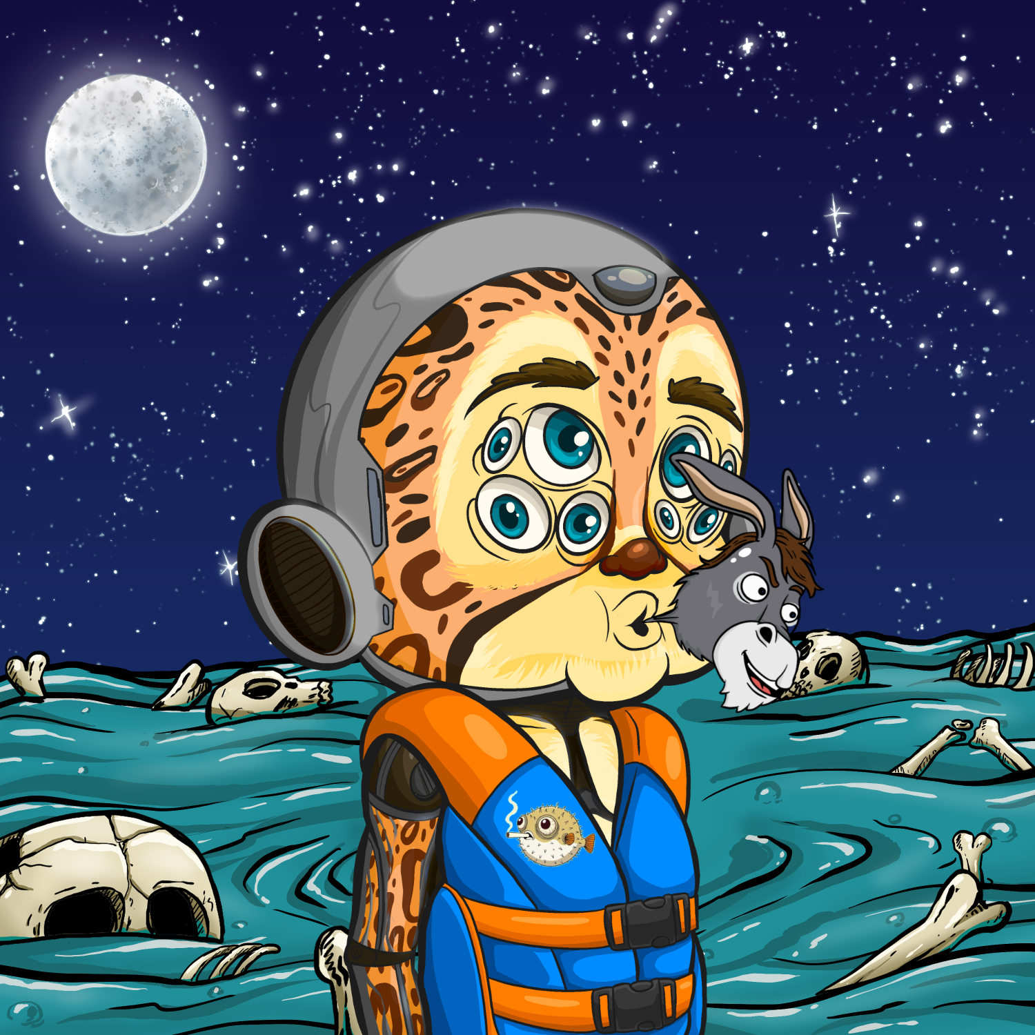 CRAZY CLONE 774 NFT on Algorand