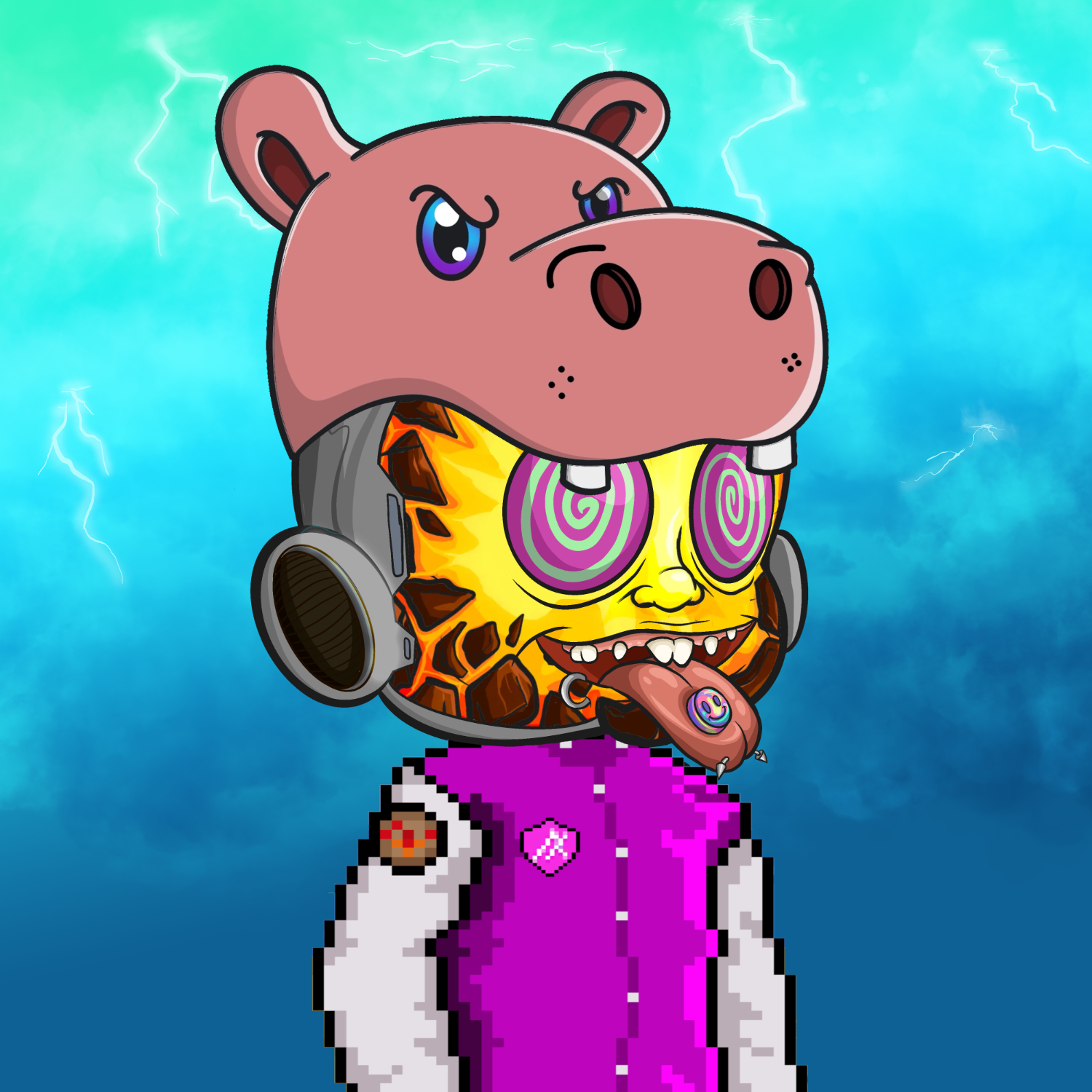 CRAZY CLONE 778 NFT on Algorand