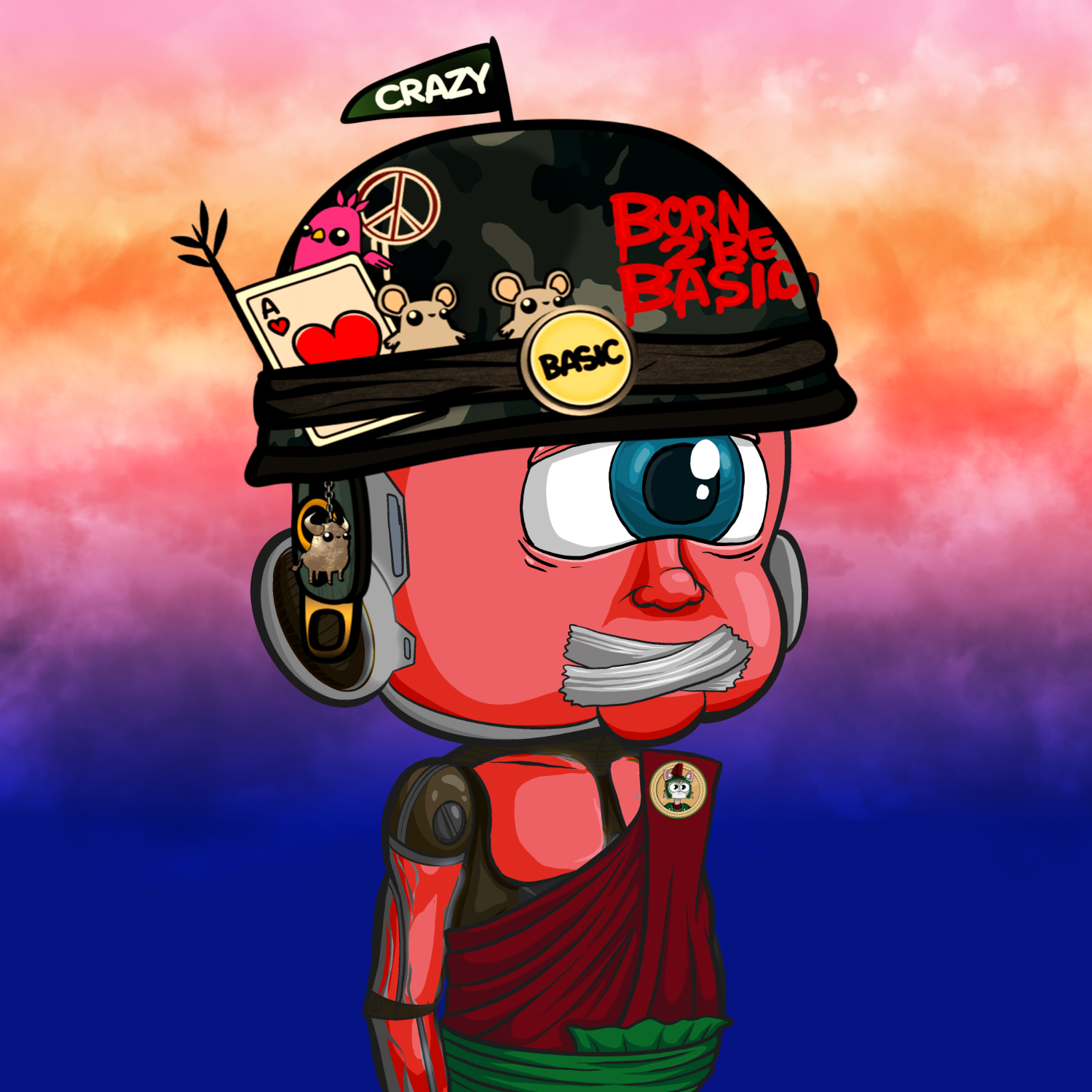 CRAZY CLONE 779 NFT on Algorand