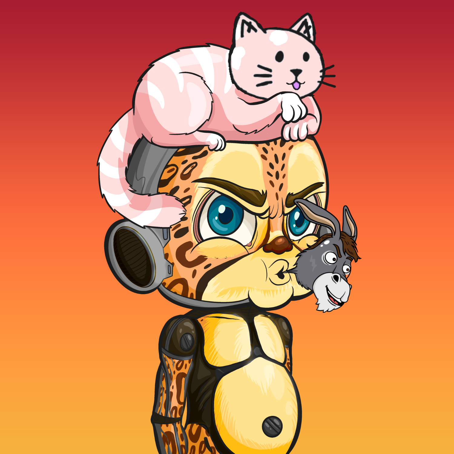 CRAZY CLONE 788 NFT on Algorand