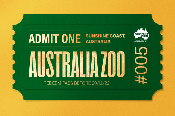 An image of Australia Zoo Admit One #5