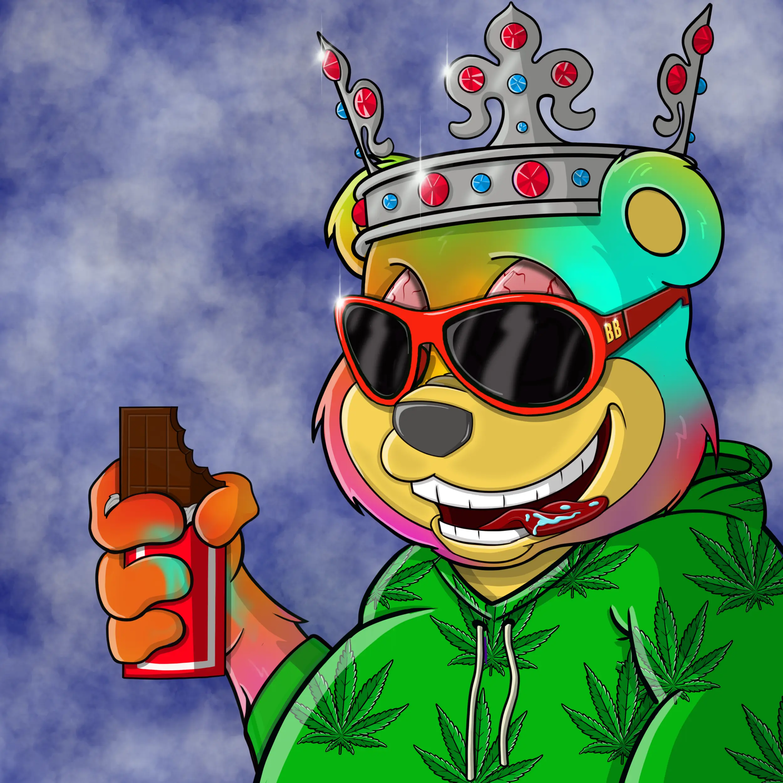 Burnin Bears #1754 NFT on Algorand